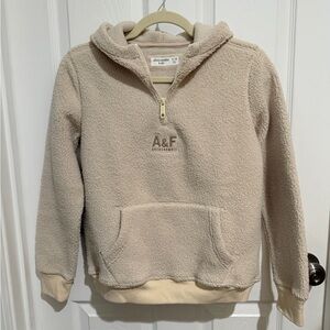 Abercrombie Kids Tan Fleece Hoodie